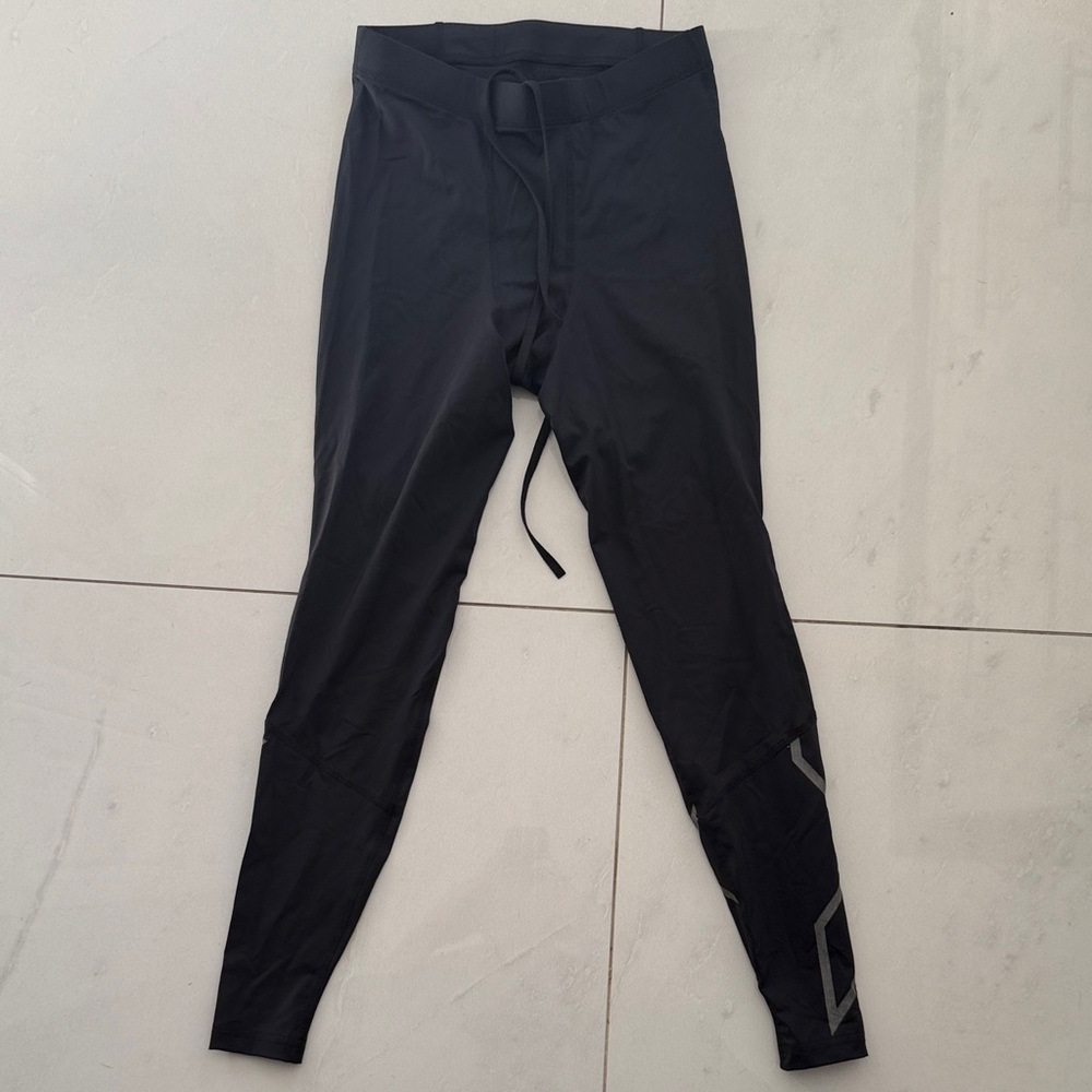 2XU Kids Black Running Tights